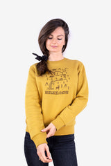 Sweat Relax Home Ocre Femme
