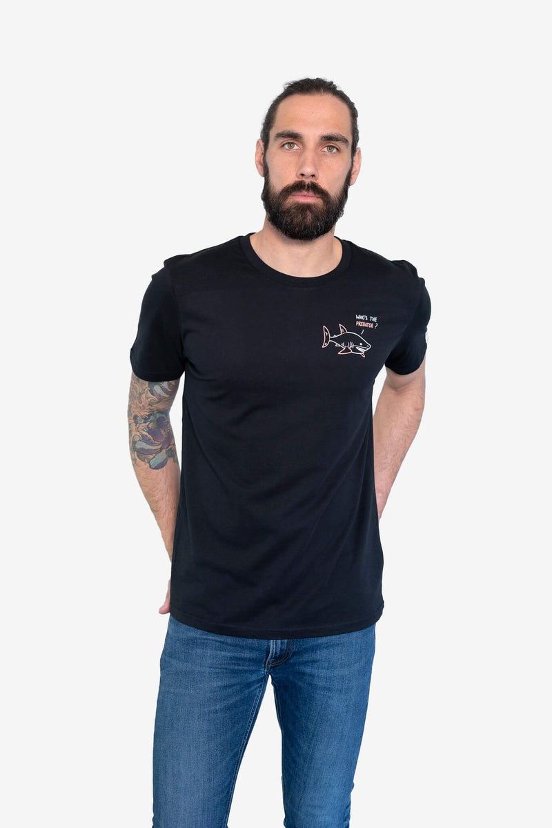 T-shirt Cult Predator Noir Homme