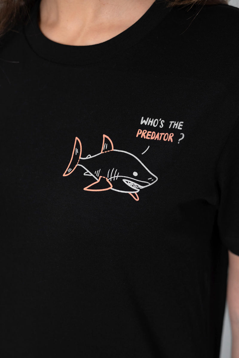 T-shirt Cult Predator Noir Zoom
