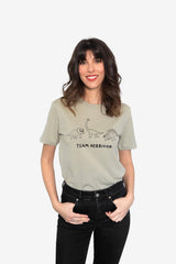 T-shirt Cult Team Sauge Femme